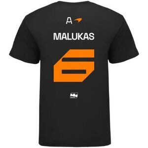 2024 David Malukas Arrow McLaren Uniform Shirt NWT Large